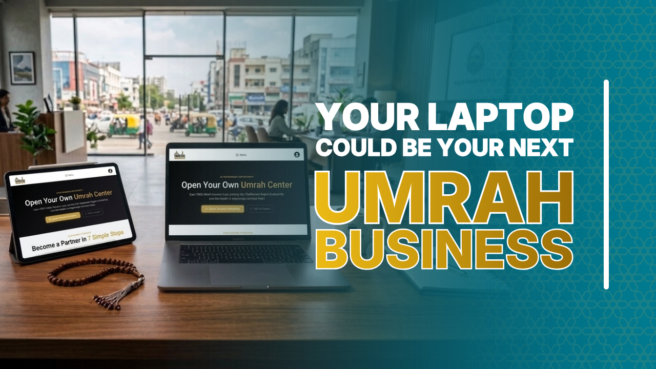 Umrahcenter.com In Laptop