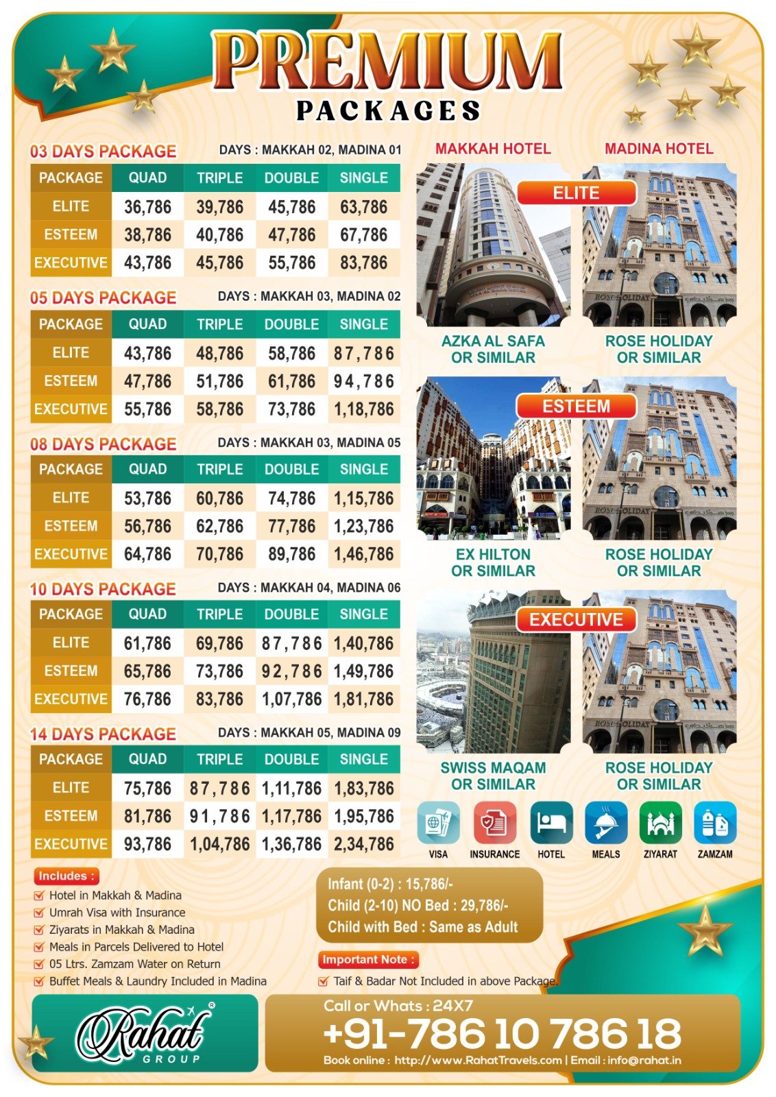 Premium Umrah Land Package
