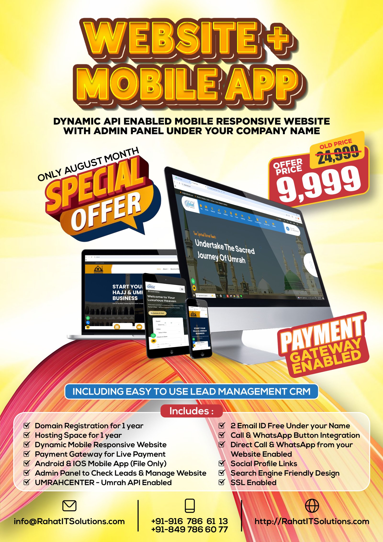 Website Plus Mobile App Special Offer