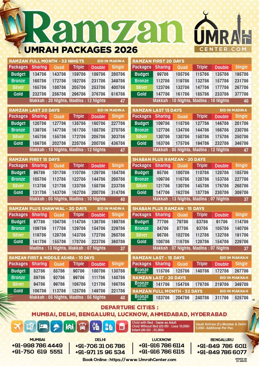 Ramzan Umrah Packages